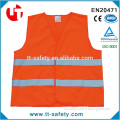 EN ISO20471 High visibility safety reflective vest